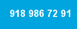 918 986 72 91 918 986 72 91